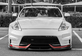 Nissan Nismo V2 2012 2013 2014 2015 2016 2017 2018 2019 2020 with Aftermarket Parts - EPA Front Lip Carbon Fiber / FRP from EPR USA